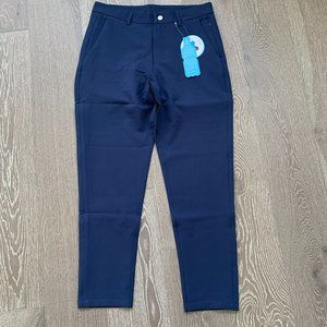 &Collar Navy Performance Pants